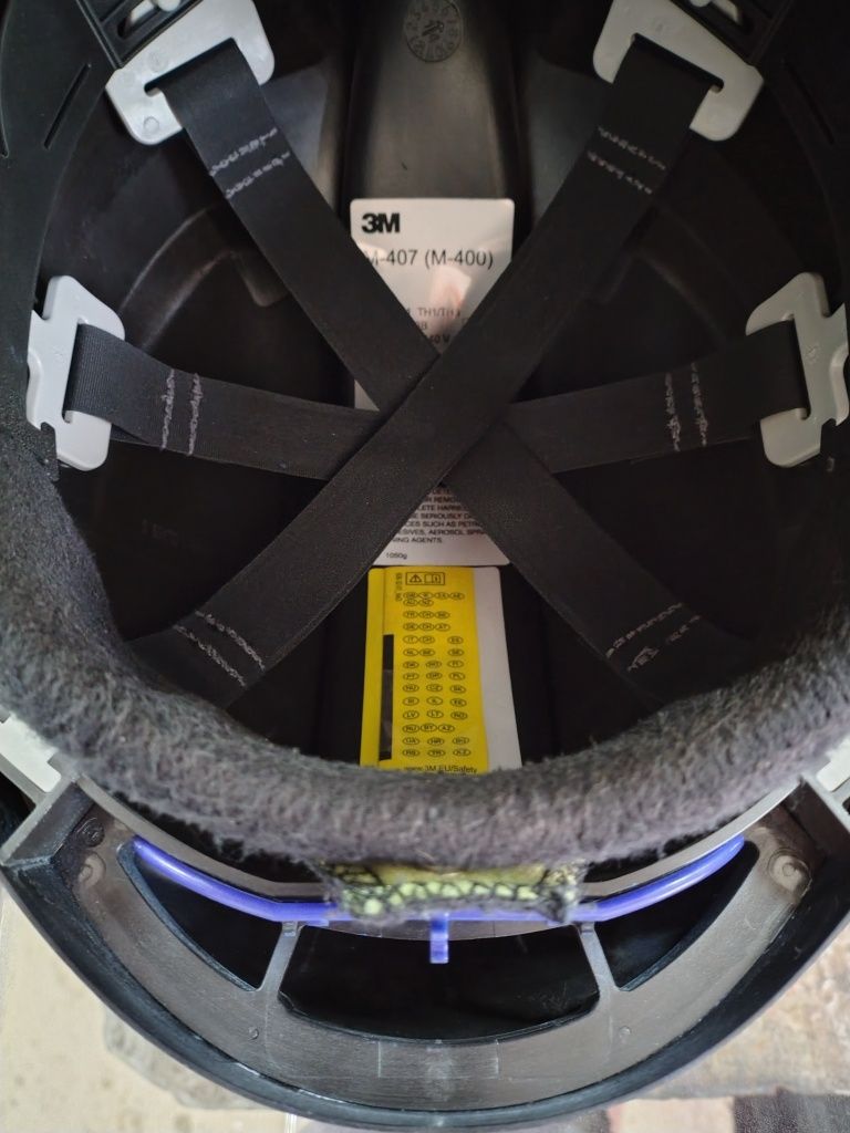 Przyłbica Versaflo m-400 3M nagłowie maska kask adflo
