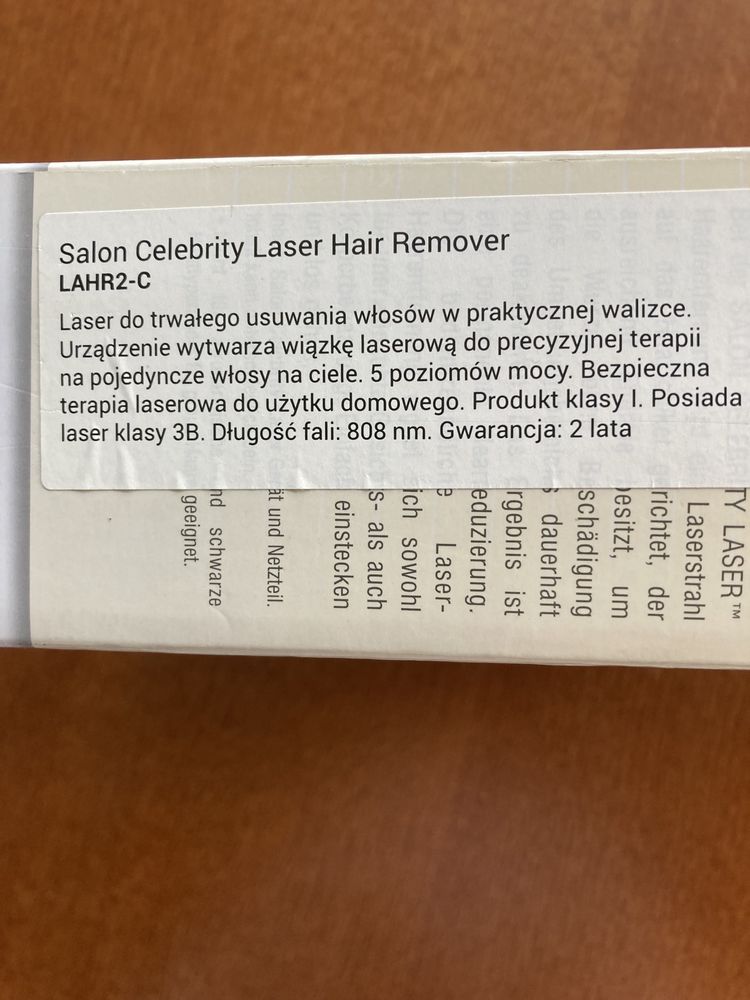 Laser do trwałej depilacji RIO Salon Celebrity laser hair removal