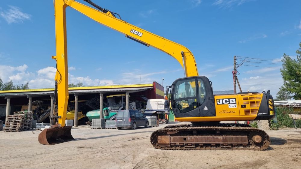 Продам длиннорукий экскаватор Jcb 220 LR , 2014 г