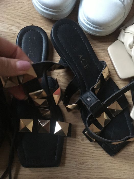 Rare age. Skórzane sandały 36