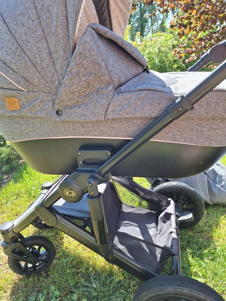 Wózek Kinderkraft Prime 3w1 Grey szary