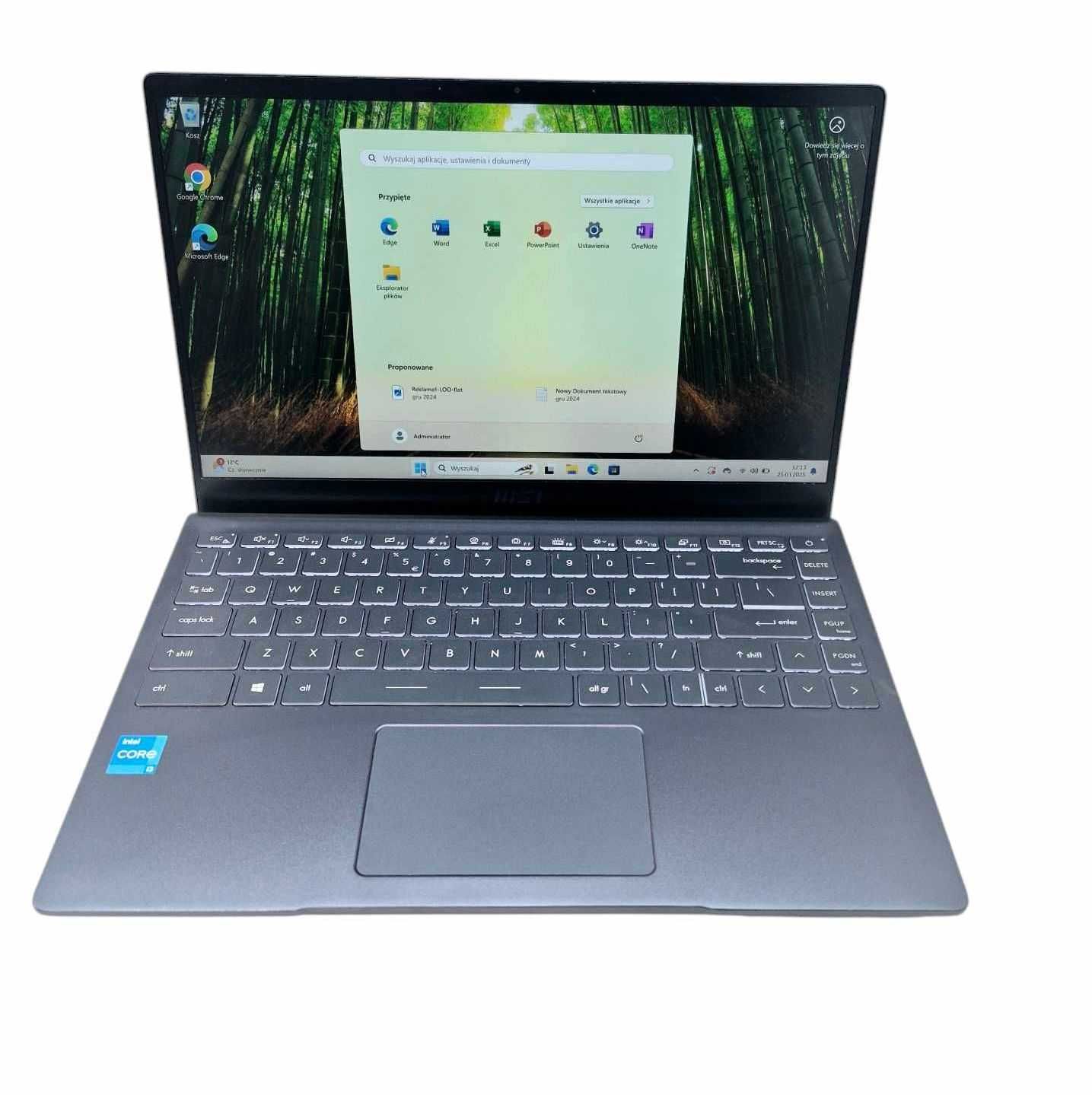 Laptop Msi modern 14 B11MO 8GB RAM/ DYSK SSD 512 GB