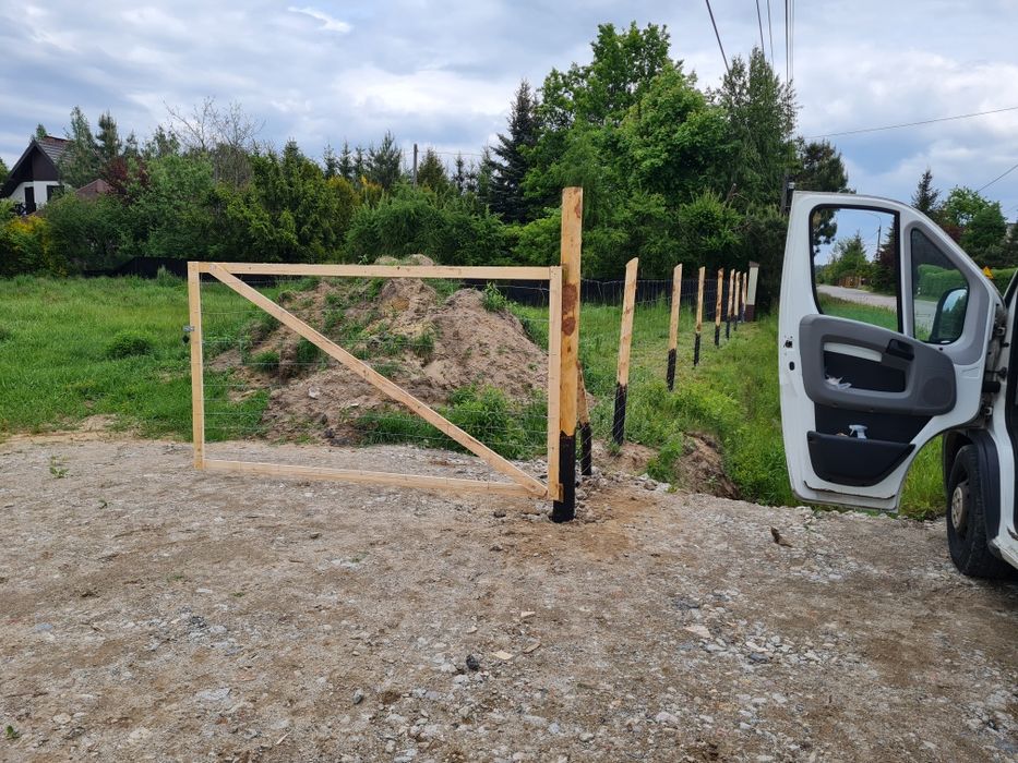 Ogrodzenie  ogrodzenia leśne ,tymczasowe, budowlane ,siatak leśna