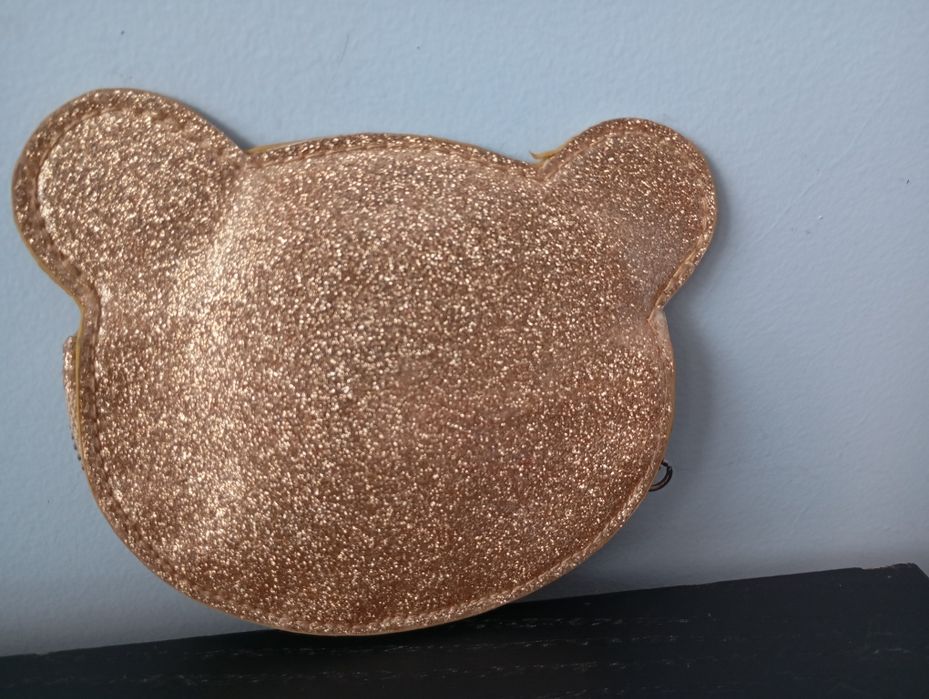 Porta moedas dourado