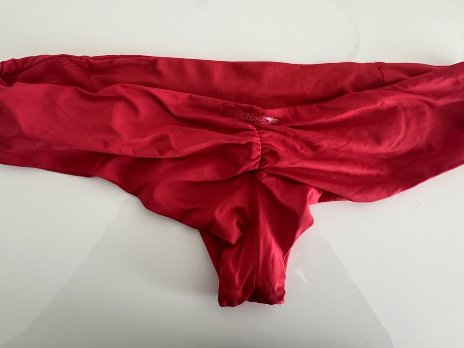 Cueca biquini Calzedónia S vermelha NOVO