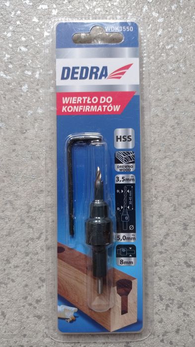 Wiertło do konfirmantów nowe