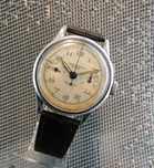 Zegarek WW2 Chronograf Chronographe SUISSE .17 Jewels..Swiss..1945