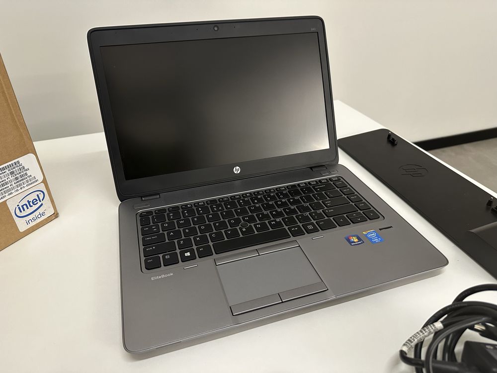 Laptop Notebook HP Elitebook 840 G2 14” i5 8GB SSD 256GB Zestaw