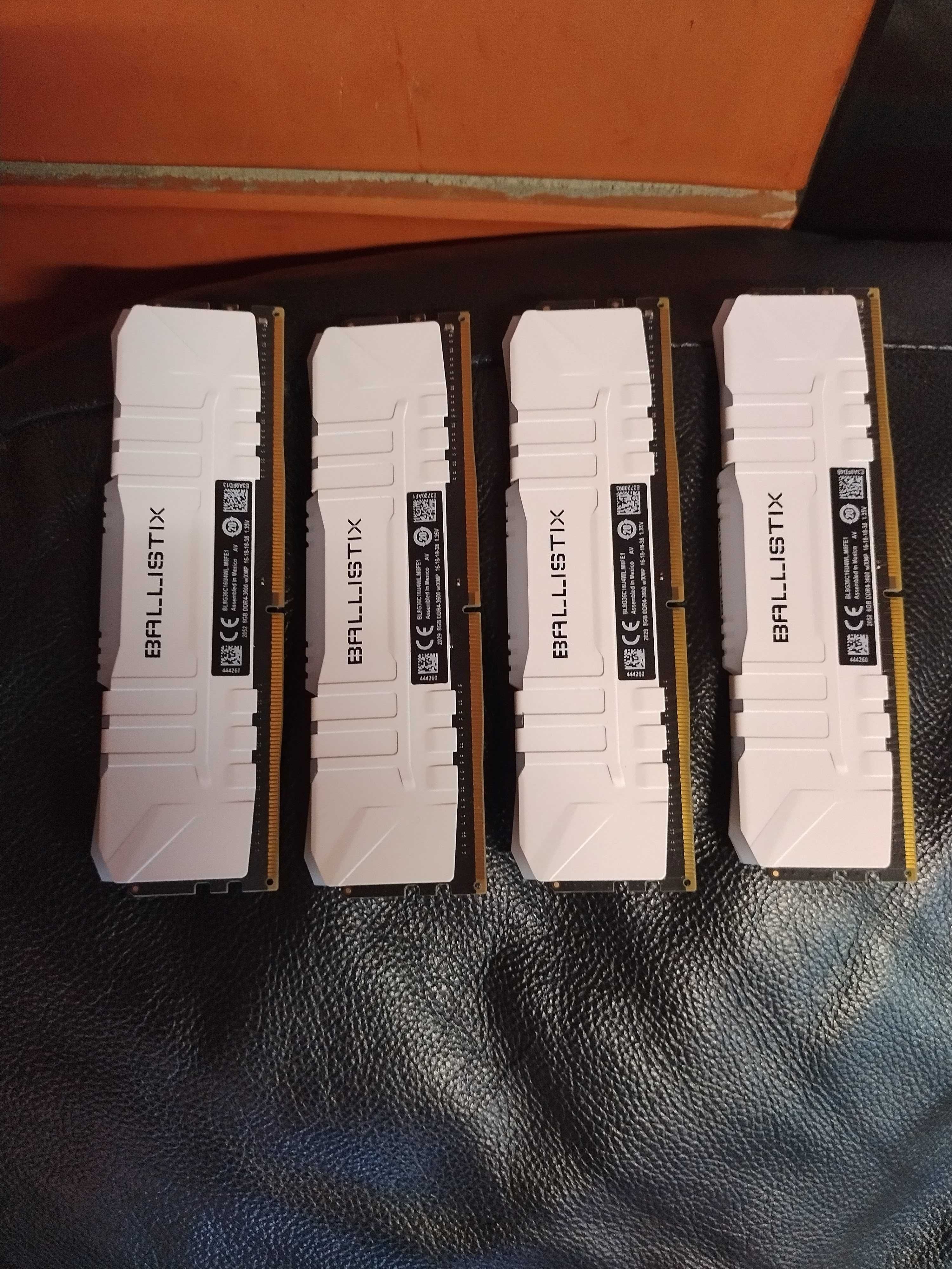 ОЗУ оперативна пам"ять Crucial Ballistix RGB ddr4 3600mhz 32gb (4x8gb)