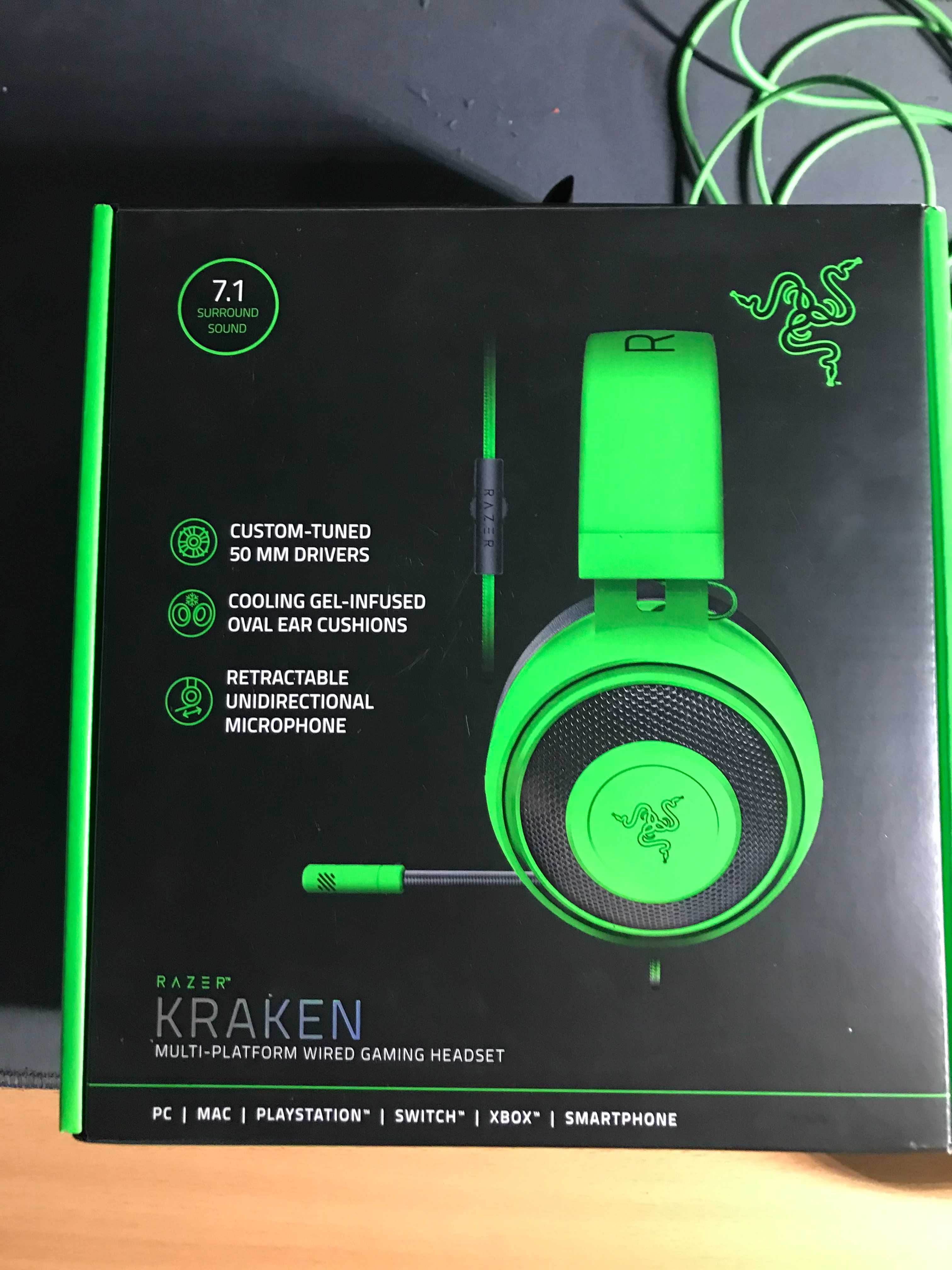 Razer Kraken Multi Platform Green (Наушники с микрофоном)