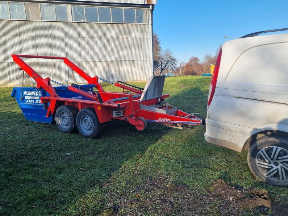 Przyczepa Bramowiec  Jotha Econ 3500.do kontenerów Mulda
