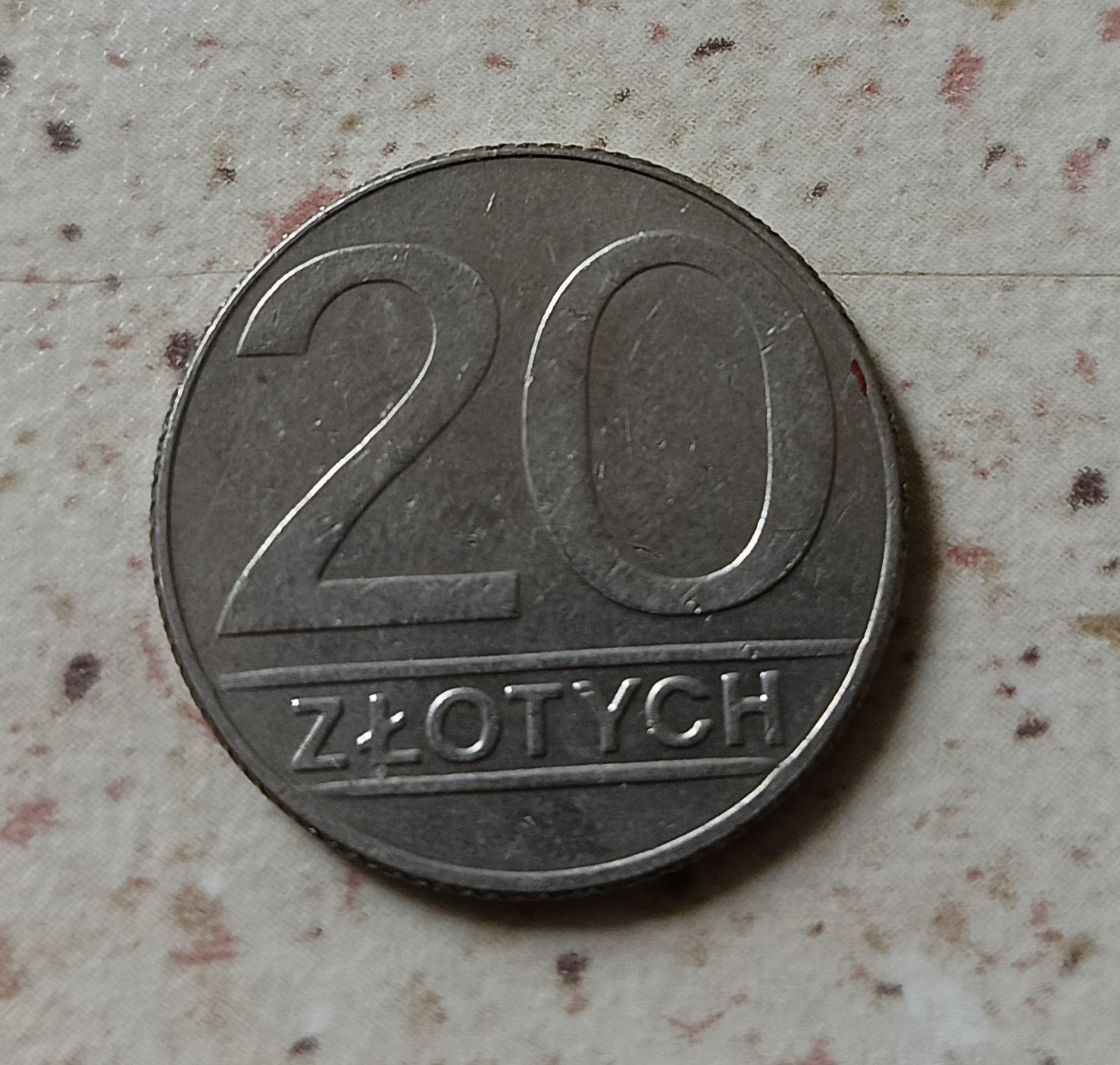 Stara moneta 20 zł Rzeczpospolita Polska Ludowa 1990 rok