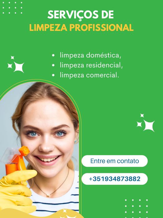 Limpeza em casa, condomínio, escritório, armazém