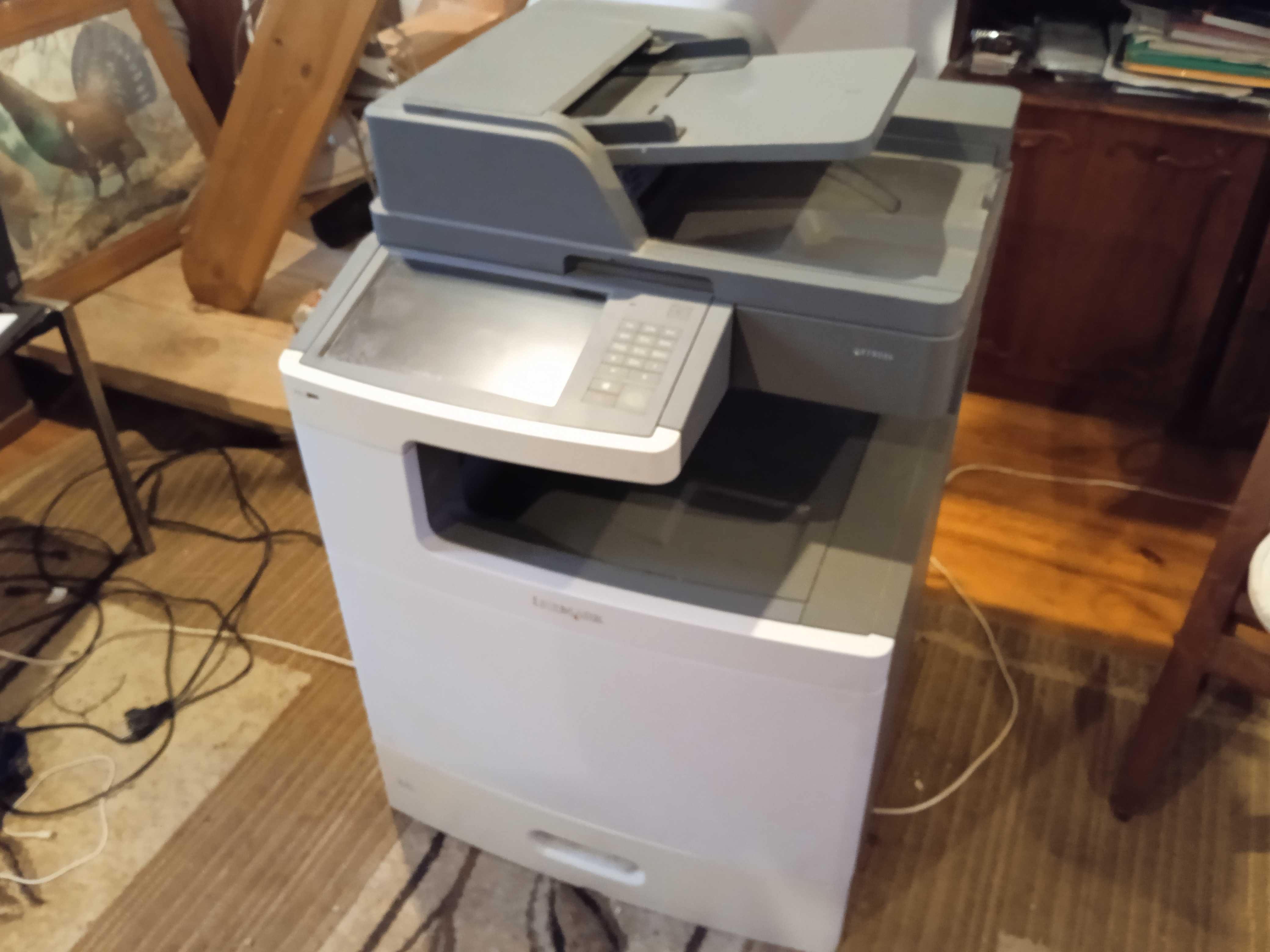 ! Urządzenie Wielofunkcyjne - Drukarka ,Kopiarka,Skaner Lexmark X792 !