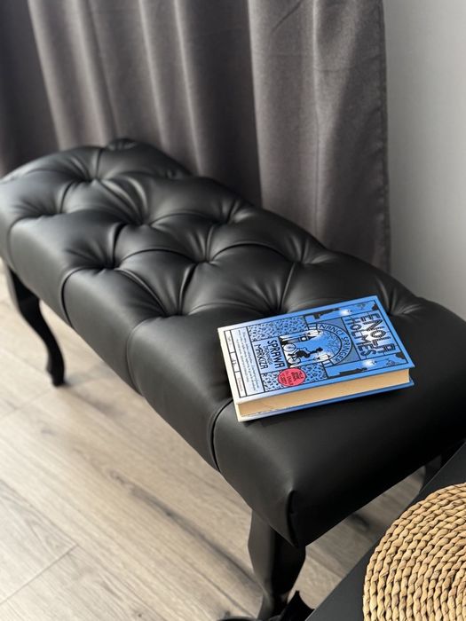 Tapicerowana ławka Ludwika / puf na zamówienie i wymiar – elegancja, w