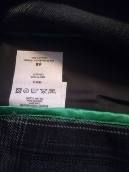 Spódnica w kratę r. 40 h&m