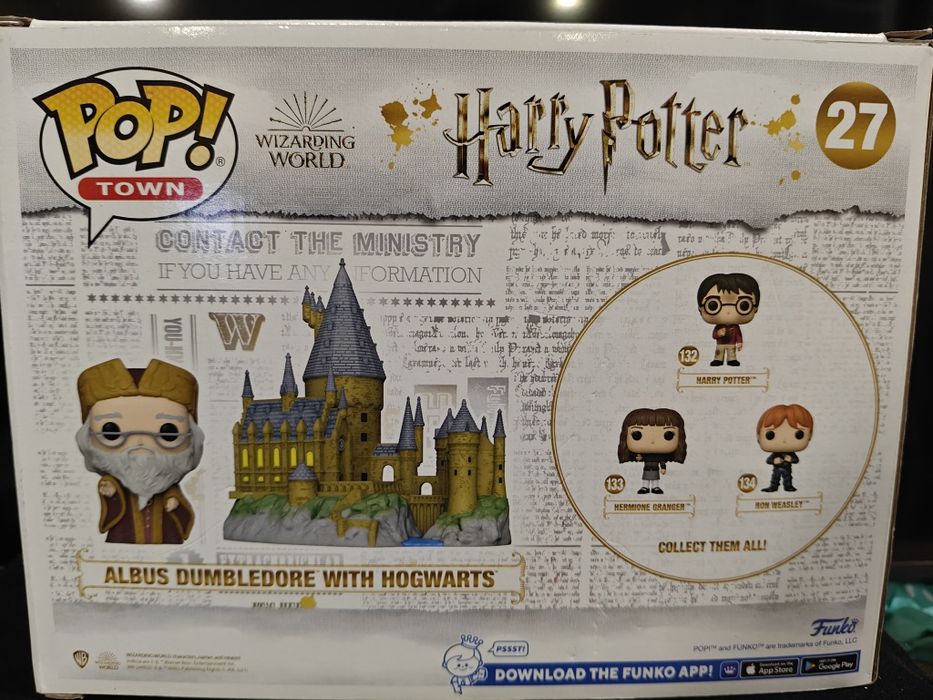 Набір фігурок Funko Pop! Town Harry Potter Albus Dumbledore