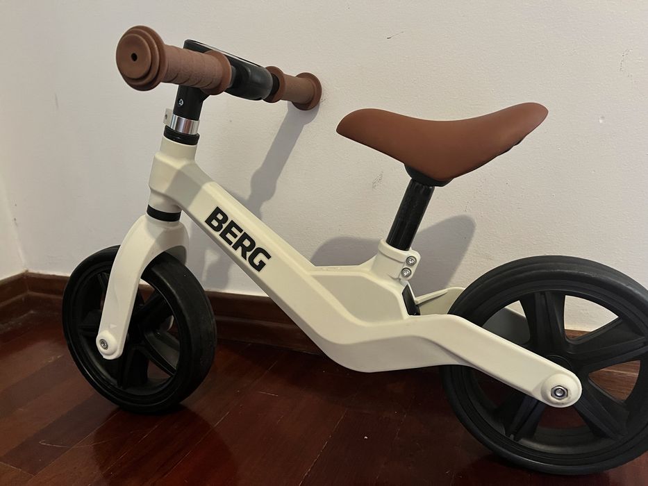 Bicicleta Berg de Aprendizagem Roda 10'' Bege