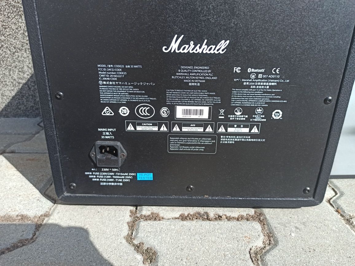 Wzmacniacz gitarowy Marshall code 25