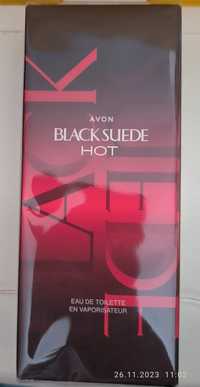 Nowe męskie perfumy Avon 125ml Black Suede Hot