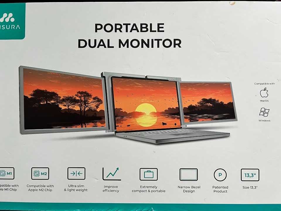 Przenośne monitory LCD 13,3" ONE CABLE - 3M1303S1