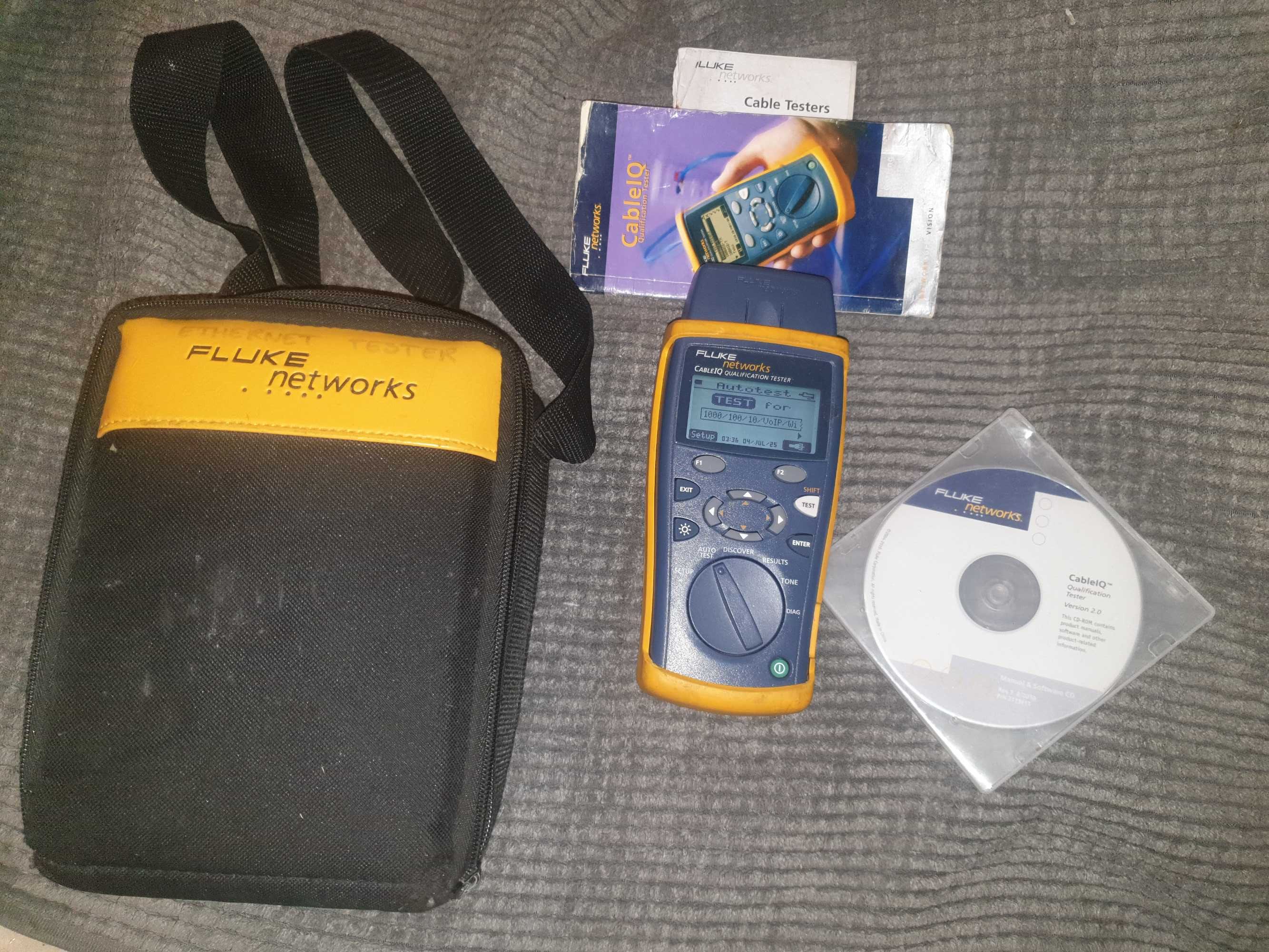 FLUKE Networks, CableIQ, linkiq, tester sieci, certyfikacja sieci LAN