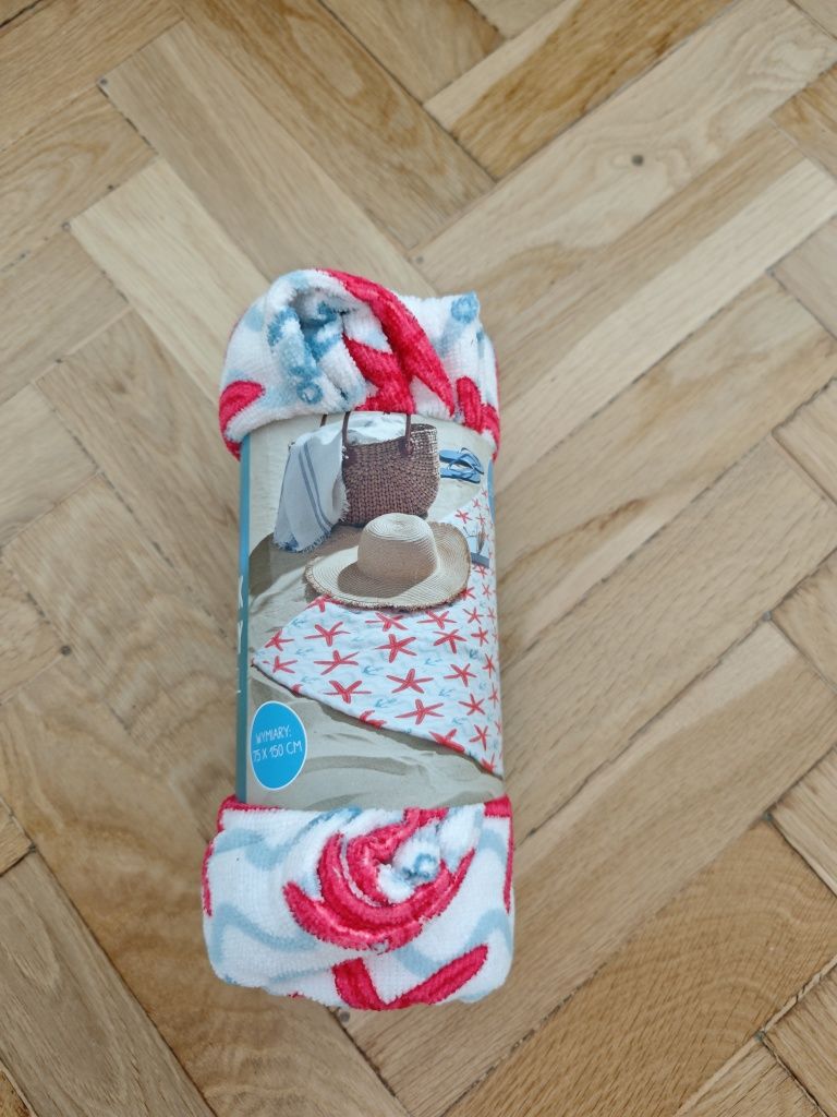 Nowy ręcznik plażowy rozgwiazdy morze