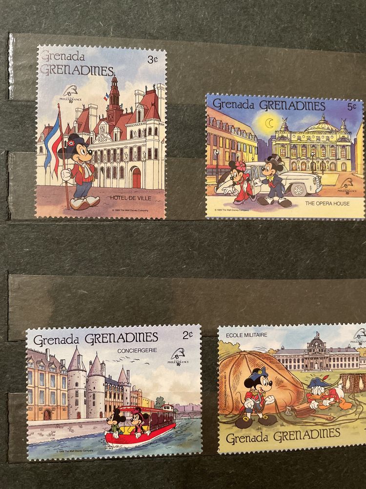 Znaczki pocztowe - GRENADA - Mickey