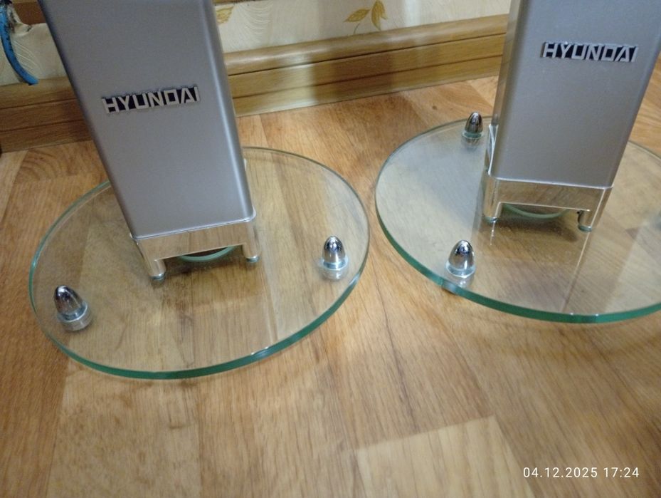 Дві потужні колонки HYUNDAI 100W Корея, акустика