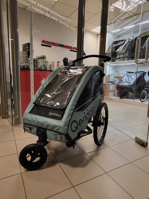 Qeridoo Qupa 1 Plus wozek joggingowy przyczepka rowerowa