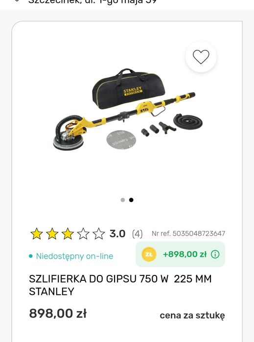 Szlifierka do gipsu
