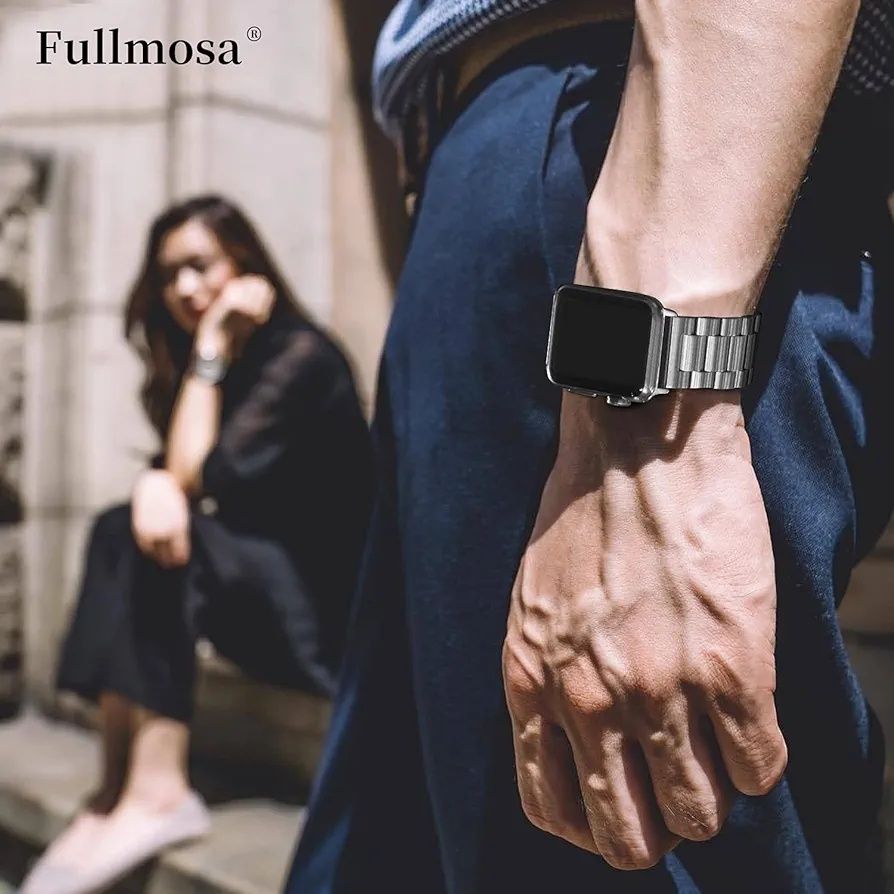 Металевий ремінець Fullmosa Apple Watch 42/44/45 мм