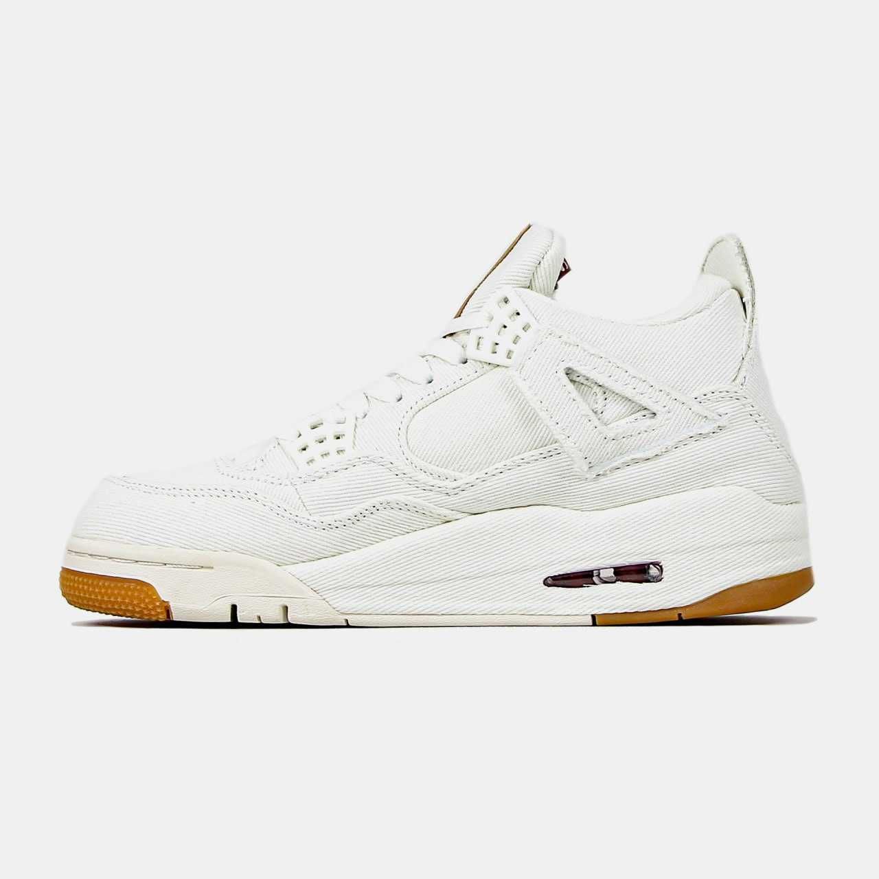 męskie obuwie AJ 4 Levi's 'White Denim' damskie buty 36-45