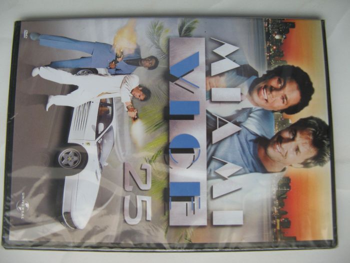 Miami Vice, komplet 57 płyt DVD, polski lektor/Nowe!