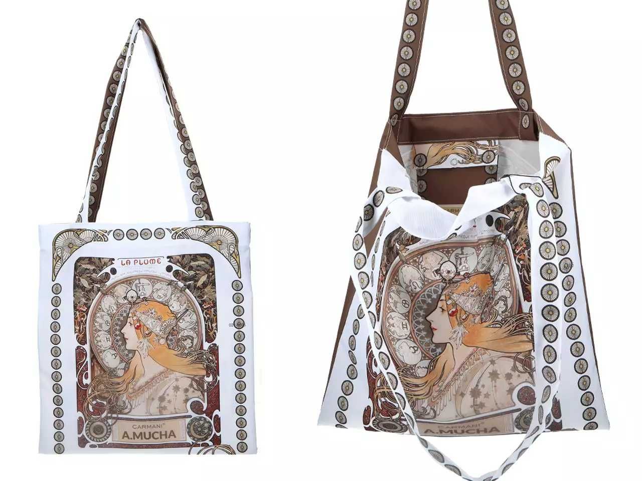 NOWA torba torebka shopperka Alfons Mucha Zodiak 1896