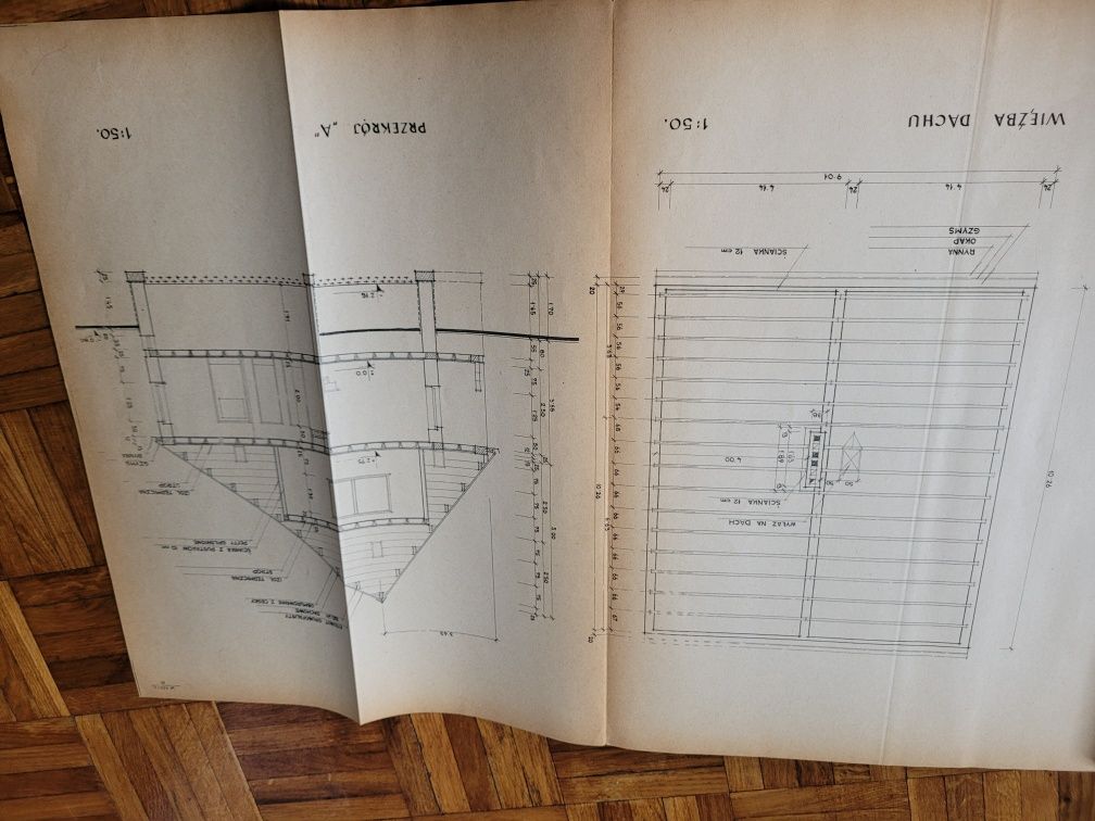 Oryginalny projekt domu z 1957 roku