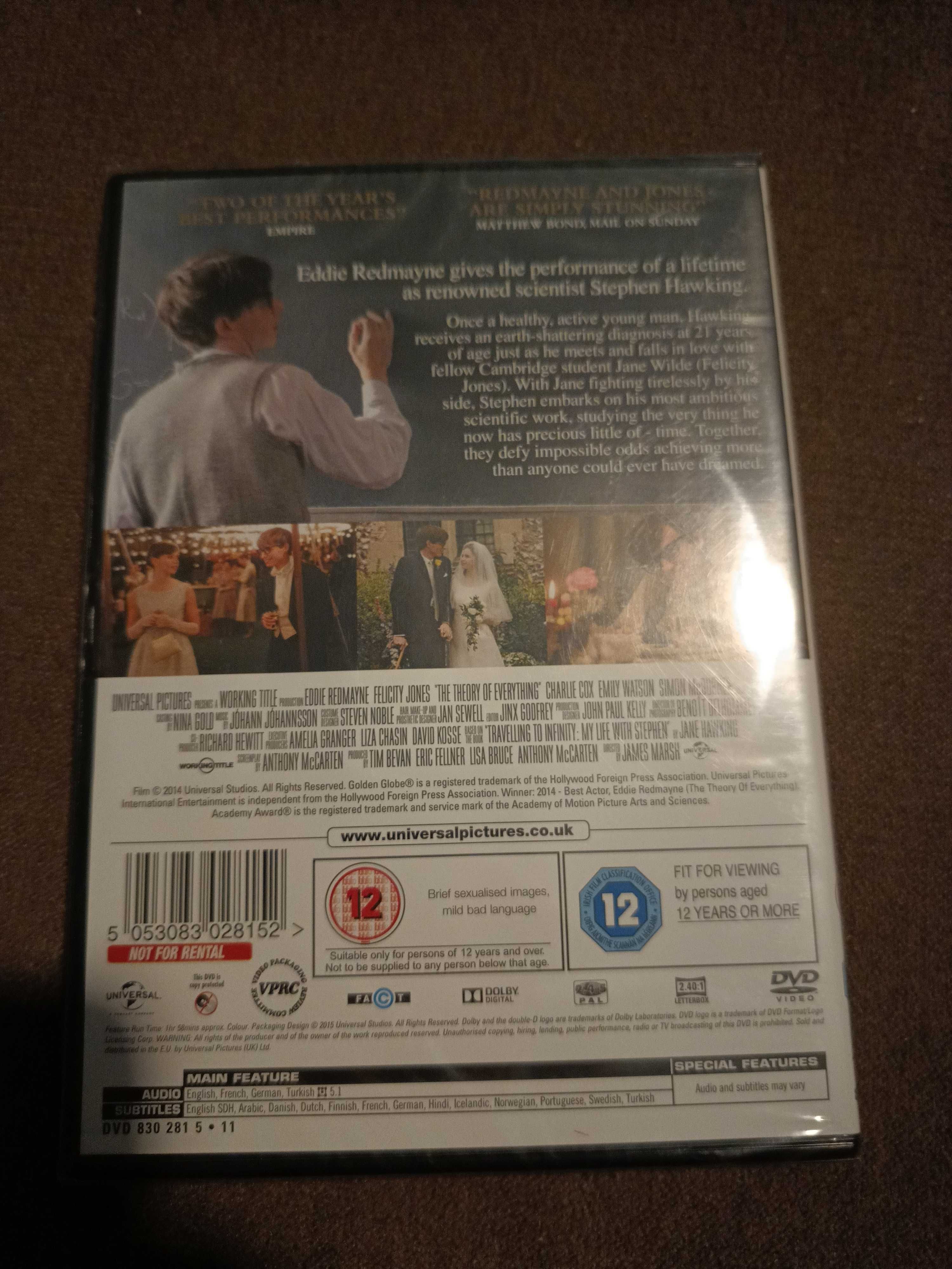 The theory of everything dvd