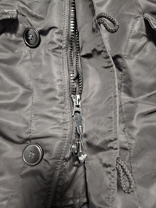 Alpha Industries kurtka parka zimowa N3B, bardzo ciepła