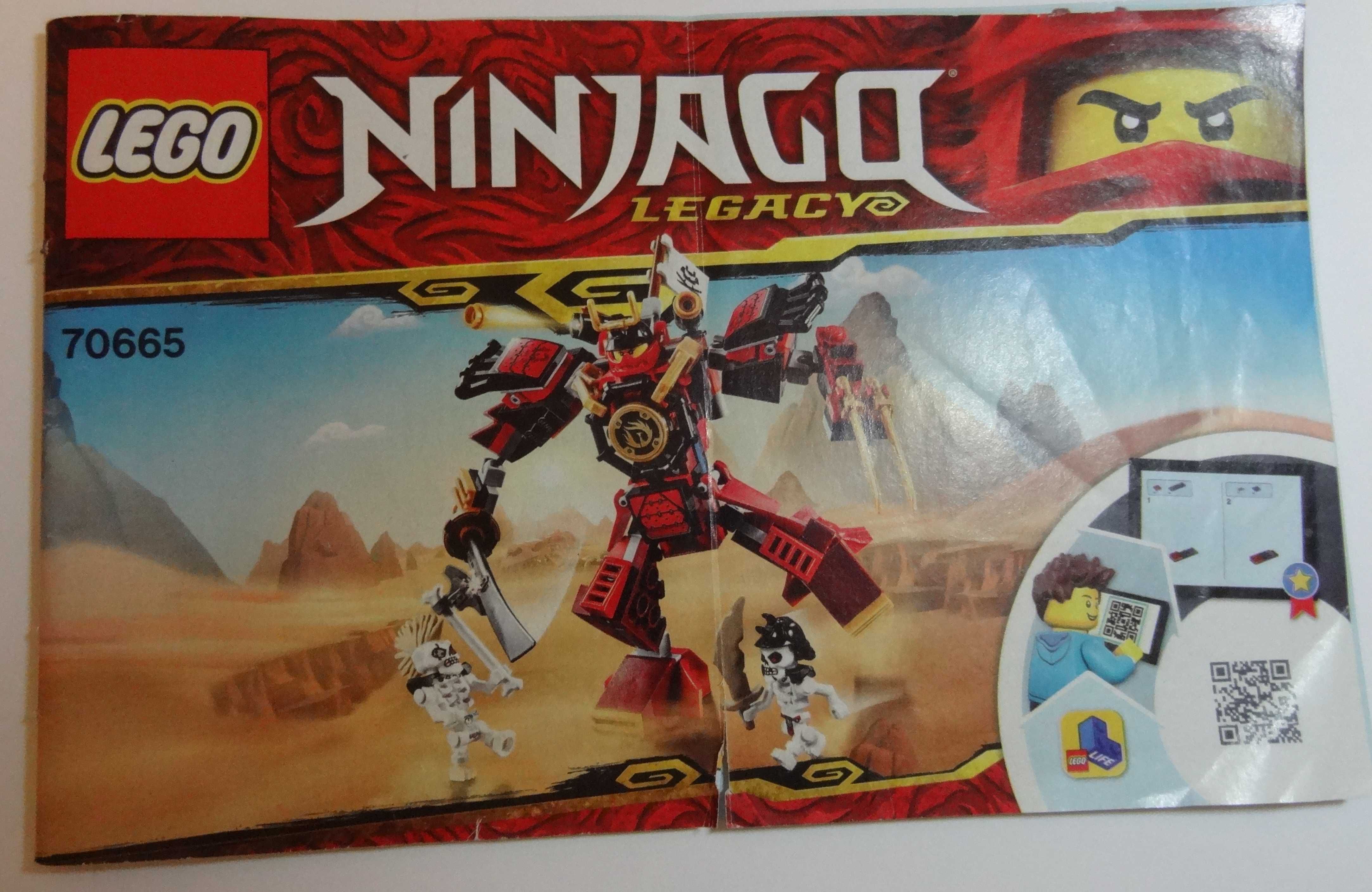 Lego Ninjago 70665 Mech Samuraj, 7 lat +