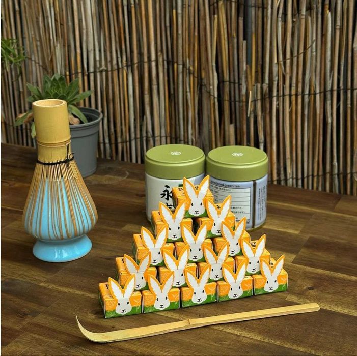 CBD RABBIT Шоколадні цукерки : бананові , полуниця , матча + манго