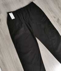 Spodnie elastyczne Gmaldar na gumce rozmiar 5XL czarne