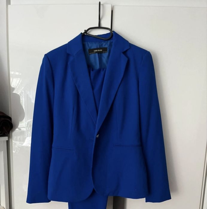 Marynarka zara szafirowa damska m