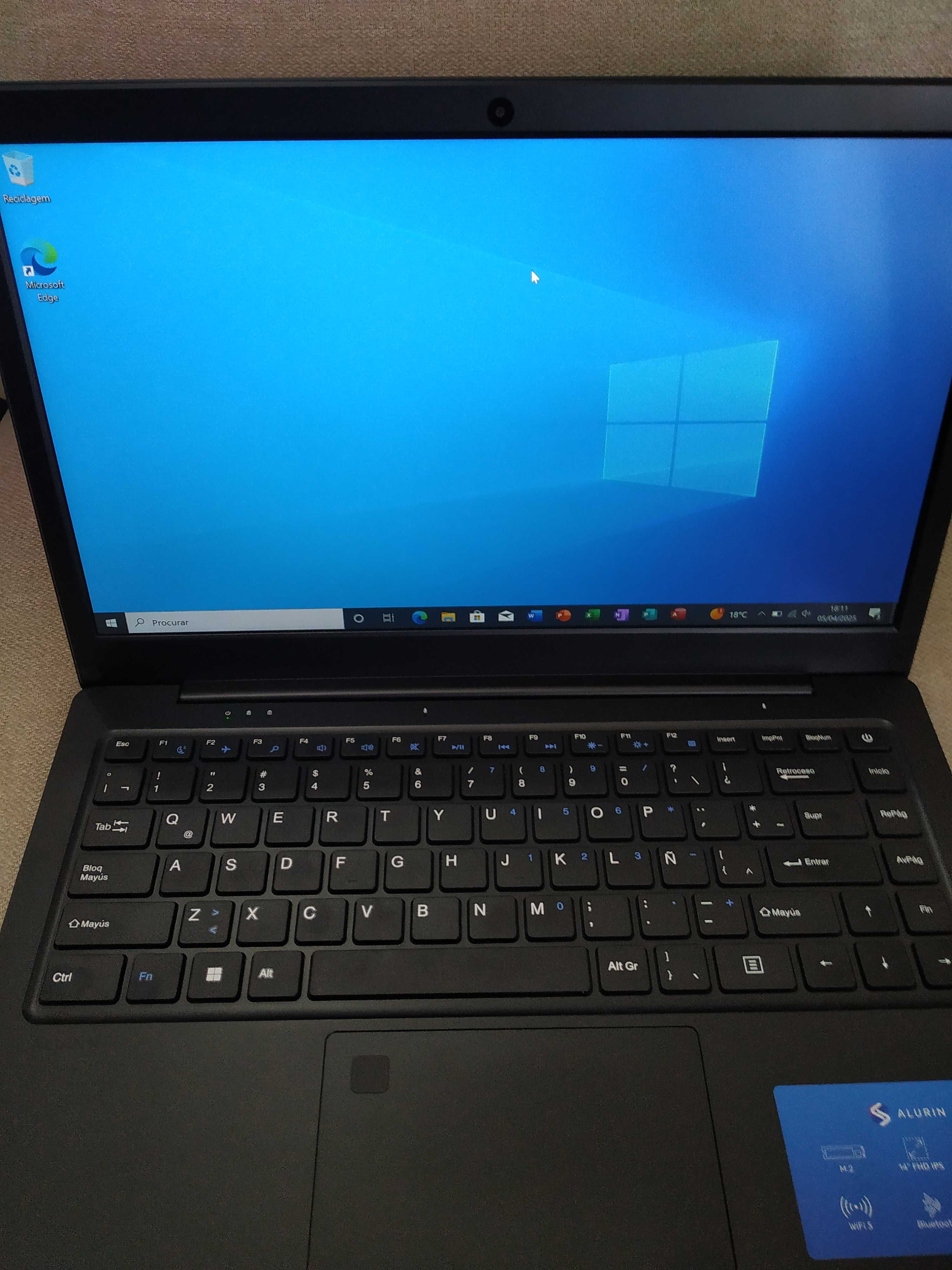 NOVO / Portátil Alurin Go Start Intel Celeron N4020/8GB/256GB SSD/ 14"