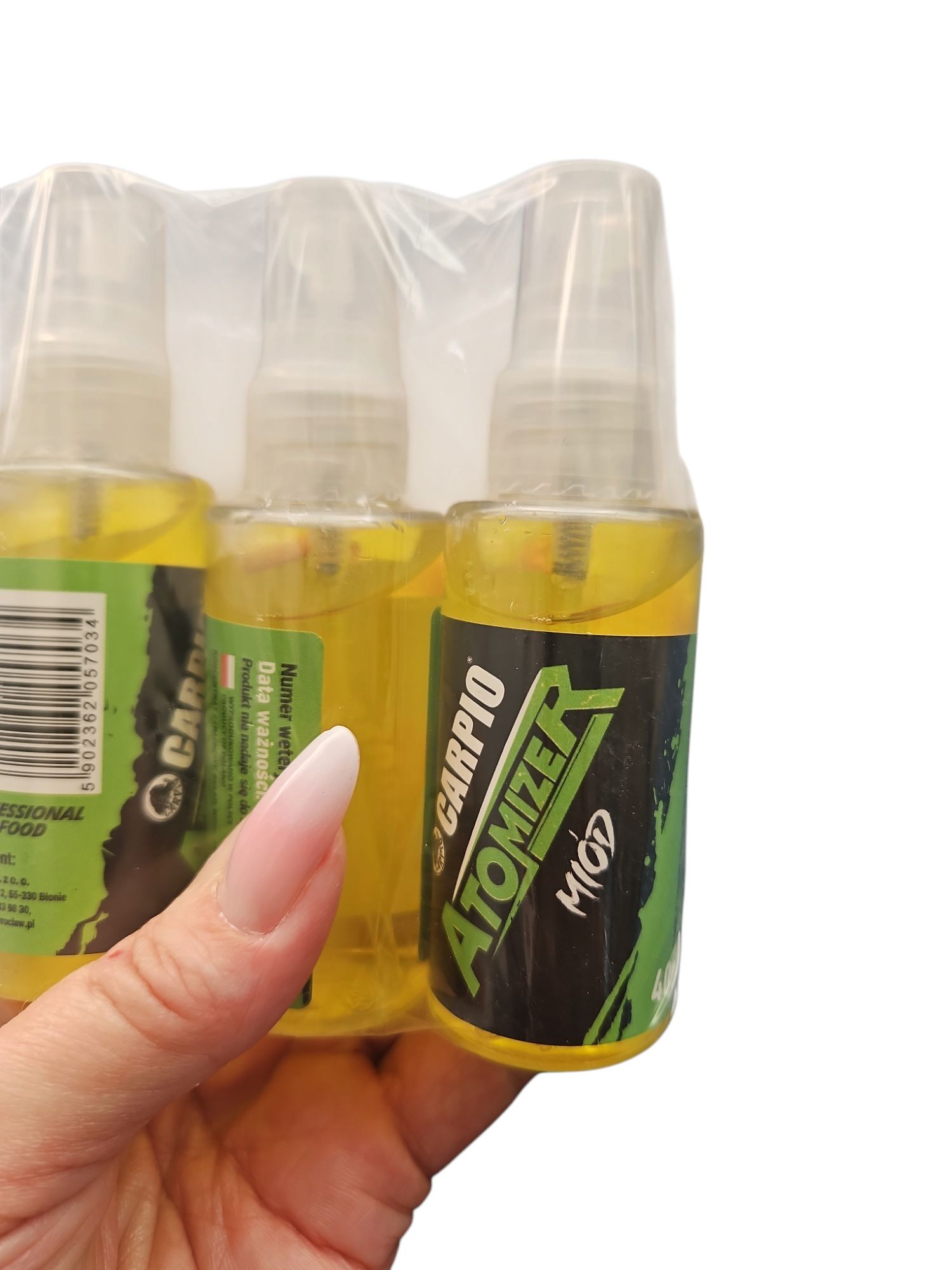 Atomizery zapachowe, wabik na ryby, pakiet 5×40ml