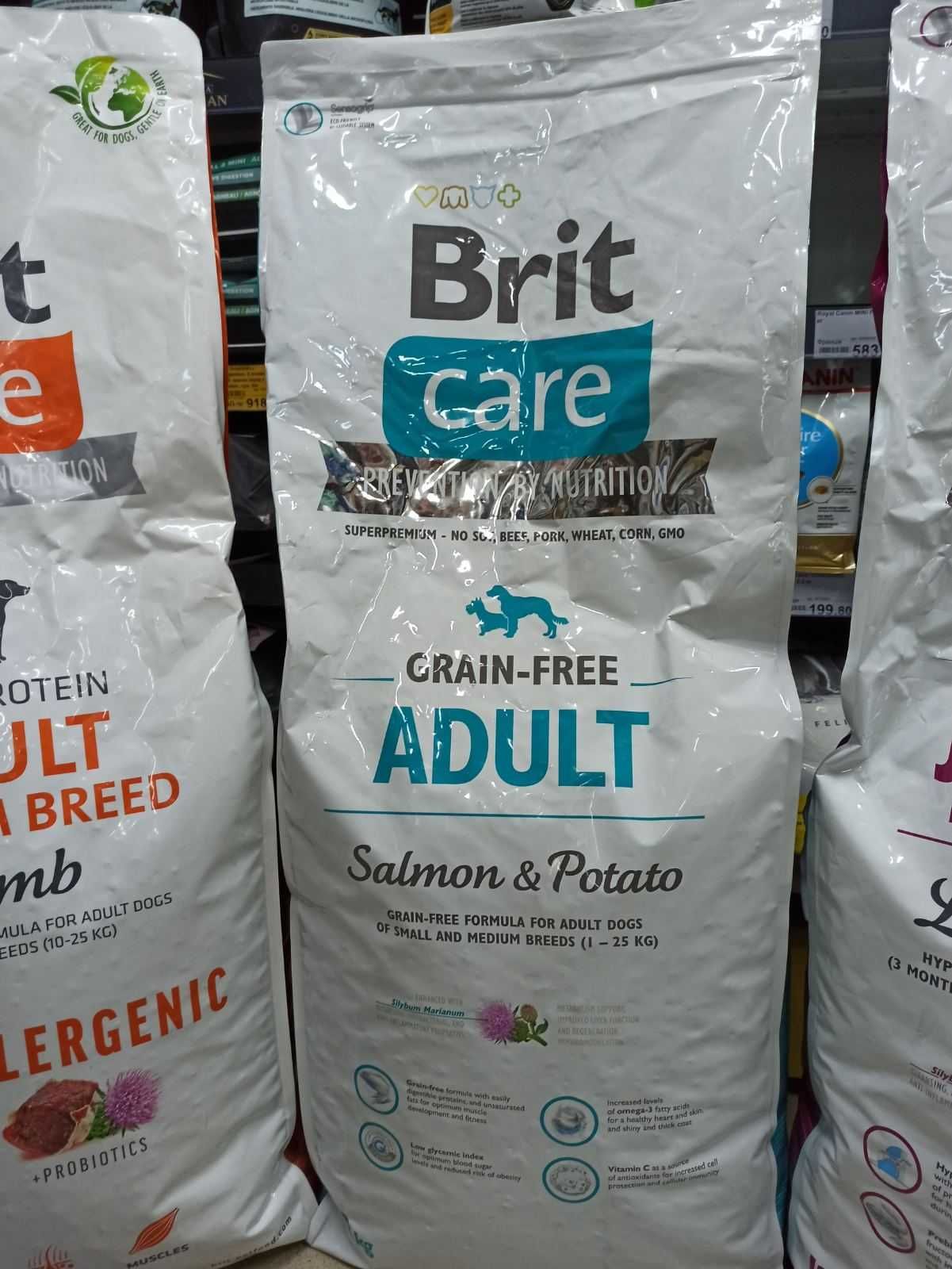 Оригінальні Корми д/Собак Brit Care 3 та 12 кг + Знижки до 20%