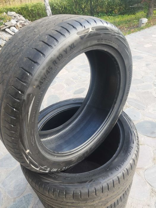 NOWE, Komplet opon Continental EcoContact 6 245/45 R19 102Y XL FR * MO