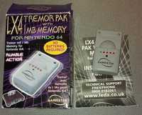 LX 4 tremor pack 1 mb najlepszy rumple pack z kartą Nintendo N64