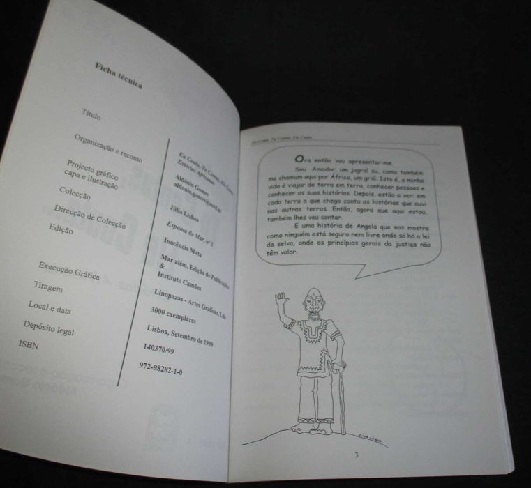 Livro Eu Conto Tu Contas Ele Conta Estórias Africanas