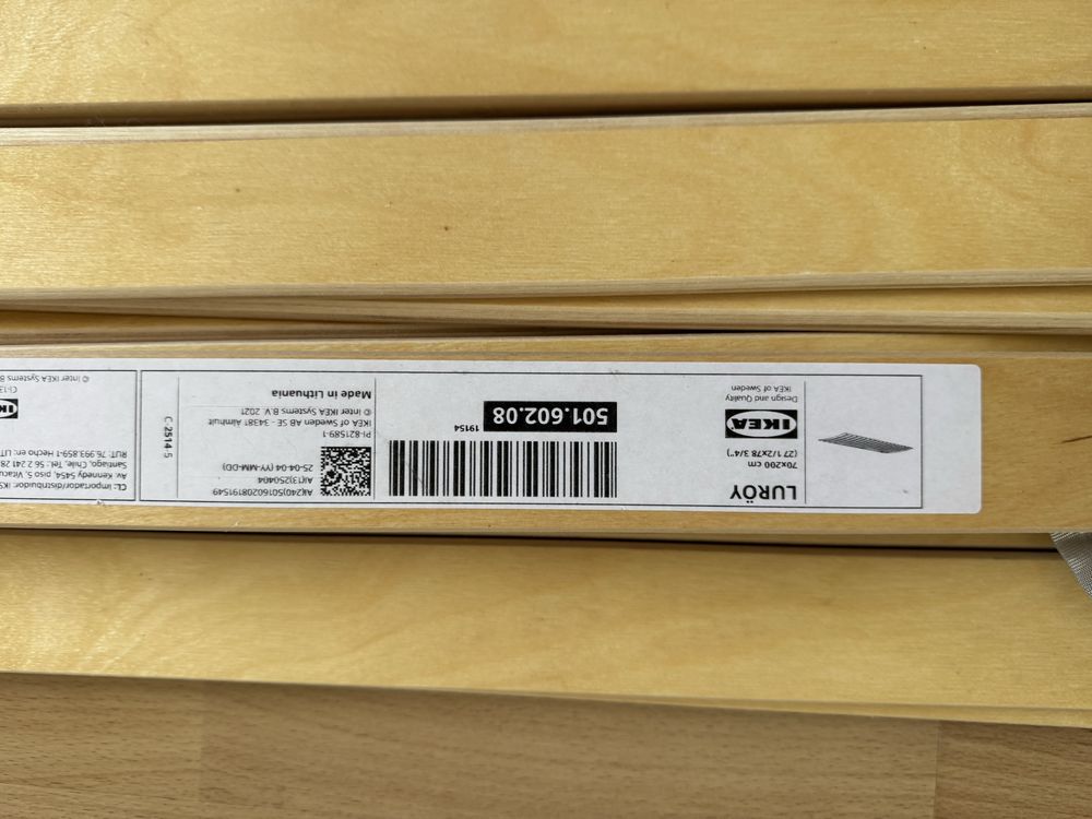 Dno lozka Luroy  70x200. Ikea. Nowe