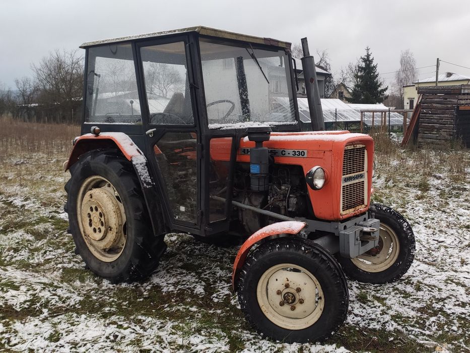 Ursus c 330M z 1991r. z kabiną oraz c 330M z 1989r. Gotowe do pracy